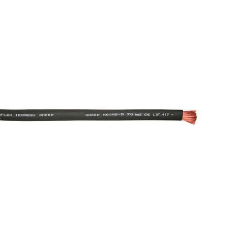 SWP 50mm Single Insulated Cable - Black | Heavy-Duty Welding & Power Cable