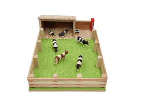 Millwood Calf House with Field