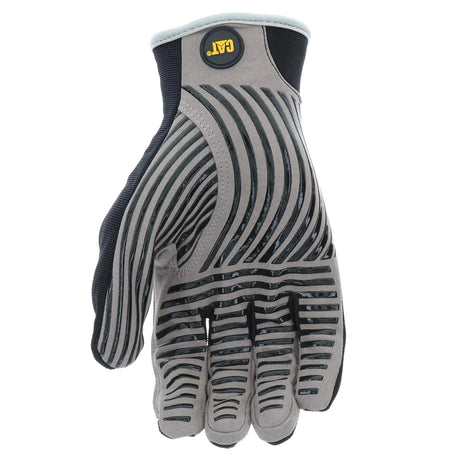 CAT High Impact Gloves - Synthetic Leather Gloves with Molded Knuckles & Adjustable Wrist CAT012230X 