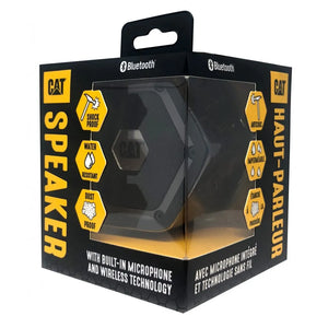 CAT Mini Portable Bluetooth Speaker - 3W, IP66 Water & Dust Resistant, TWS Enabled