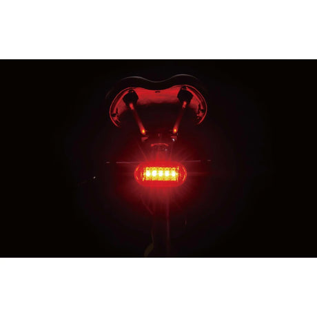 CatEye EL-135 / Omni 5 Bike Light Set - Front & Rear LED Lights | Long Battery Life