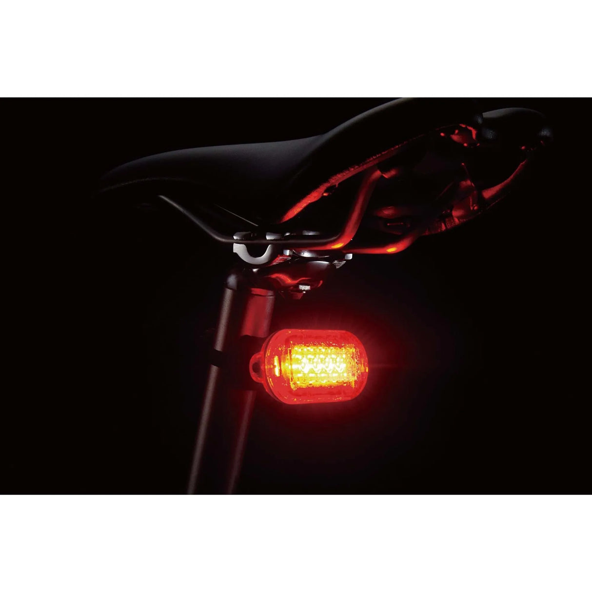 CatEye EL-135 / Omni 5 Bike Light Set - Front & Rear LED Lights | Long Battery Life