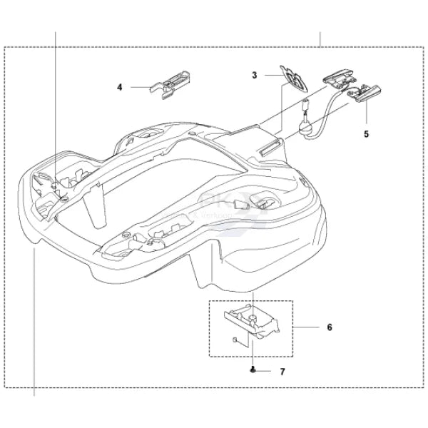 Charging Plate Holder Kit 5977578-01