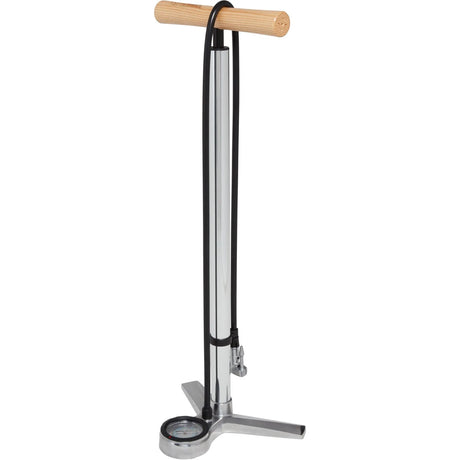 Classictrax Floor Pump QA4417 - High Pressure Bicycle Pump with Gauge & Twin Valve