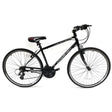 Bentini 700 Cosenza Hybrid Gents Bike - 21 Speed, Lightweight Aluminium Frame, Adjustable Stem