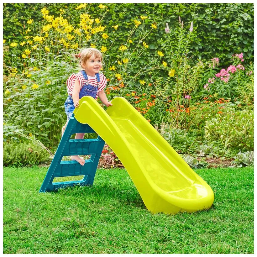 PalPlay Folding First Slide for Kids - Durable Plastic, Indoor/Outdoor
