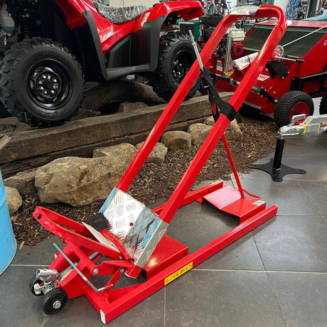 Cliplift Magnum Hydraulic Lawn Mower Lift Jack 500kg