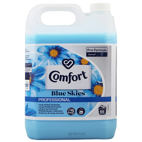 Comfort Blue Skies Fabric Conditioner - 5 Litres, Long-Lasting Freshness