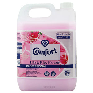 Comfort Professional Fabric Conditioner - Lily & Riceflower, 66 Washes, Long-Lasting Freshness