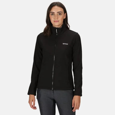 Regatta Women's Connie V Softshell Walking Jacket Black
