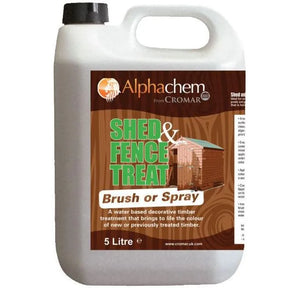 Cromar Shed Fence Treat - 5 Litre Brown