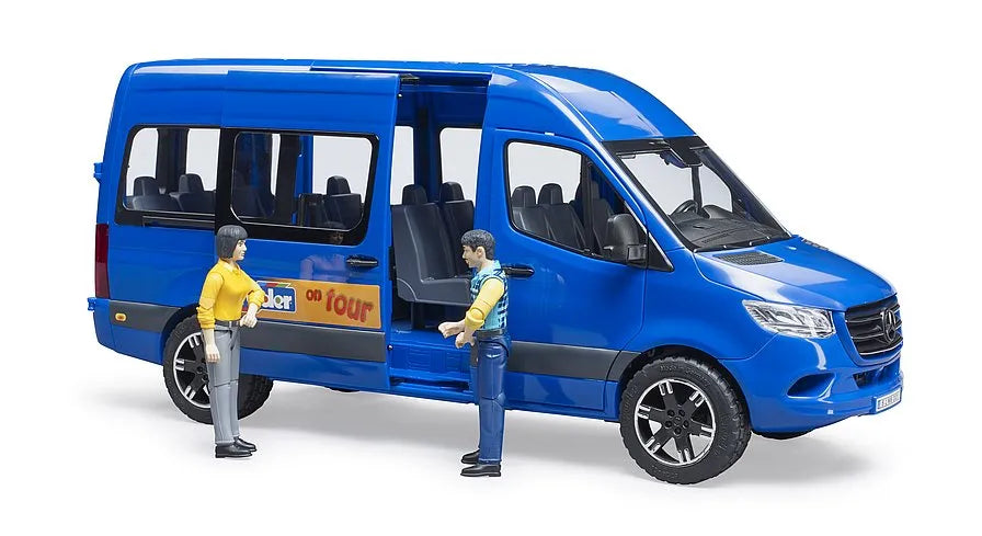 Bruder Mercedes Sprinter Transfer with Driver and Passenger