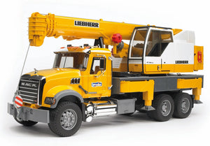 Bruder Mack Granite Liebherr Crane Truck