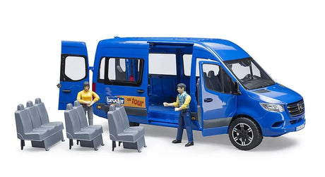 Bruder Mercedes Sprinter Transfer with Driver and Passenger