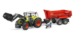 Bruder Claas Axion 950 with Frontloader
