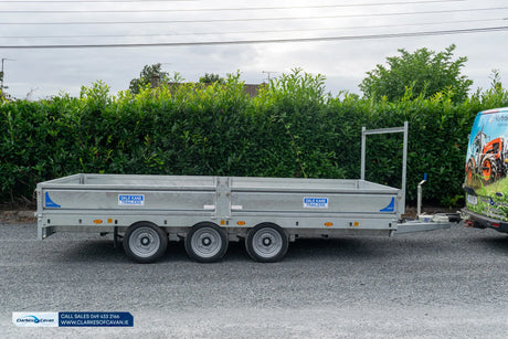 Dale Kane 14ft x 6ft6 Tri Axle Trailer