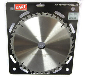 Dart Silver TCT Wood Cutting Blade 250mm x 40 Teeth x 30mm
