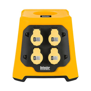 Defender Uplight V3 Multi Socket Base, 4 x 16A