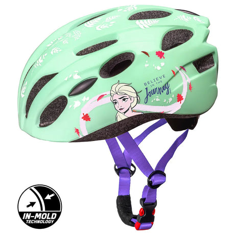 Disney Frozen Kids Helmet | Adjustable Mint Cycling Helmet 52-56 cm