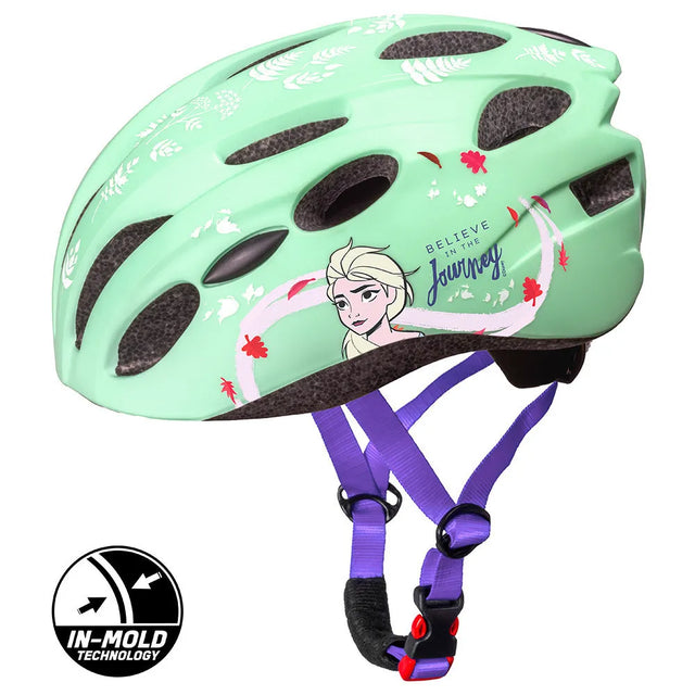 Disney Frozen Kids Helmet | Adjustable Mint Cycling Helmet 52-56 cm
