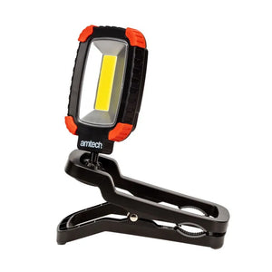 Amtech DKS8183 5W COB USB Rechargeable Mini Worklight - Portable, High-Intensity LED with Magnetic Base