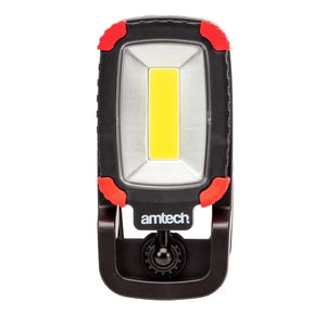Amtech DKS8183 5W COB USB Rechargeable Mini Worklight - Portable, High-Intensity LED with Magnetic Base
