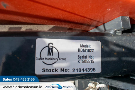 Kubota DM1022 Mower