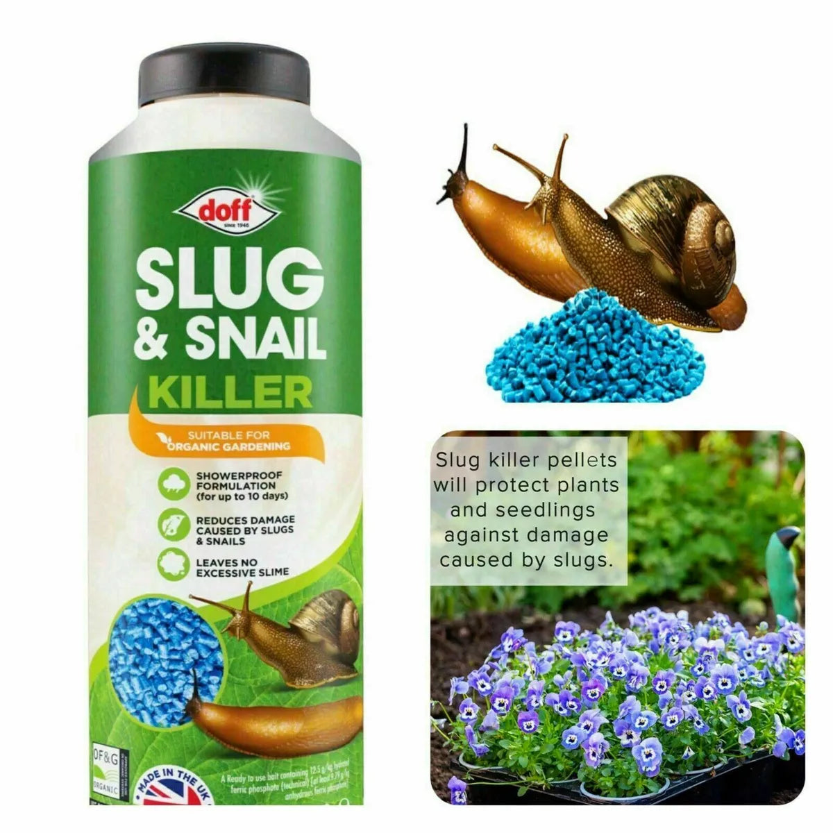 DoffSlug And Snail Killer Pellets 800G