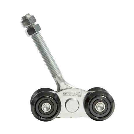 Double Tracking Roller G2474 - Heavy-Duty Zinc Plated Door Roller with Adjustable Trolley