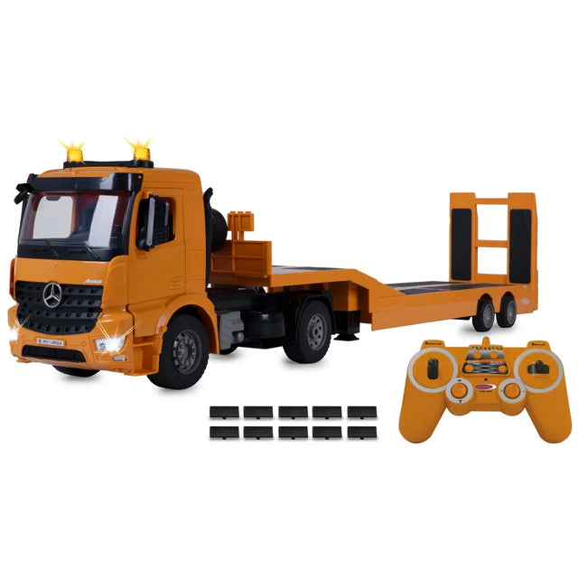 JAMARA Mercedes-Benz Arocs 1:20 RC Flatbed Truck with Ramp