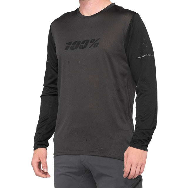 100% Ridecamp Long Sleeve Jersey - Medium