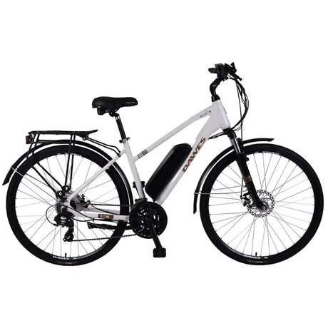 Dawes Mojave Electric Bike - Cream, 250W Motor with 36V 10Ah Battery