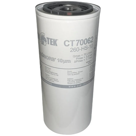 Cim-Tek 70062 Water Absorbent Filter Element | 10 Micron Diesel Filtration