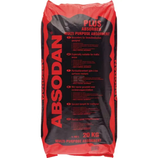 Absodan Plus Absorption Granules - 20kg | Universal Liquid Absorbent