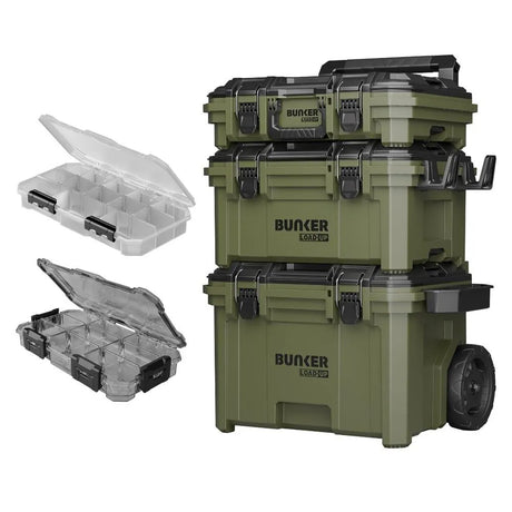 BUNKER Load Up 9 Piece Rolling Tool Box (31644)