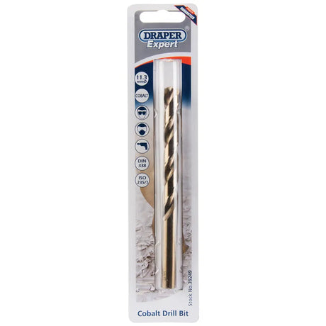Draper 11.3mm HSS Cobalt Drill Bit