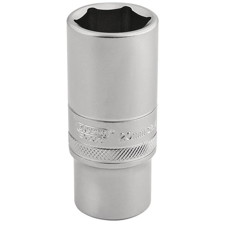 Draper 3/8" Sq. Dr. 6 Point Metric Deep Socket (20mm)