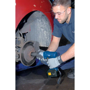 Draper 19.2V Cordless 1/2" Sq. Dr. Impact Wrench with Two Ni-Mh Batteries | High-Torque Draper Impact Gun