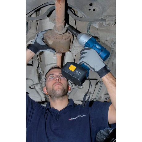 Draper 19.2V Cordless 1/2" Sq. Dr. Impact Wrench with Two Ni-Mh Batteries | High-Torque Draper Impact Gun