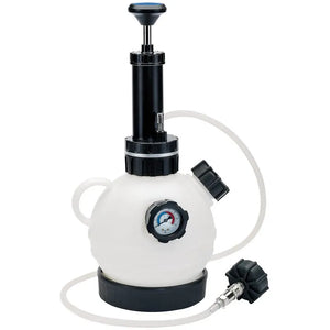Draper 22495 Pump Action Brake Bleeder – 2 L Capacity, Pressure Gauge, One‑Person Operation