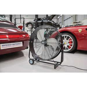 Draper Drum Fan 230V, 24"/610mm