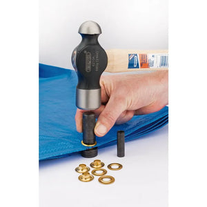 Draper 85665 3/8″ Grommet Kit - Complete Eyelet Repair Set for Tarpaulins & Tents
