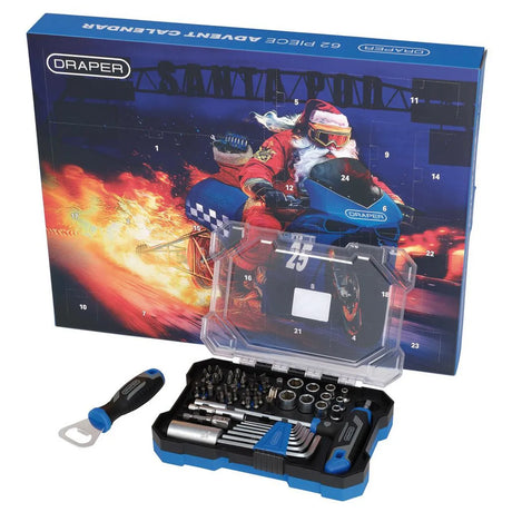 Draper Advent Calendar (62 Piece) 23453 - Limited Edition Tool Gift Set
