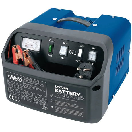 Draper Battery Charger 12/24V 