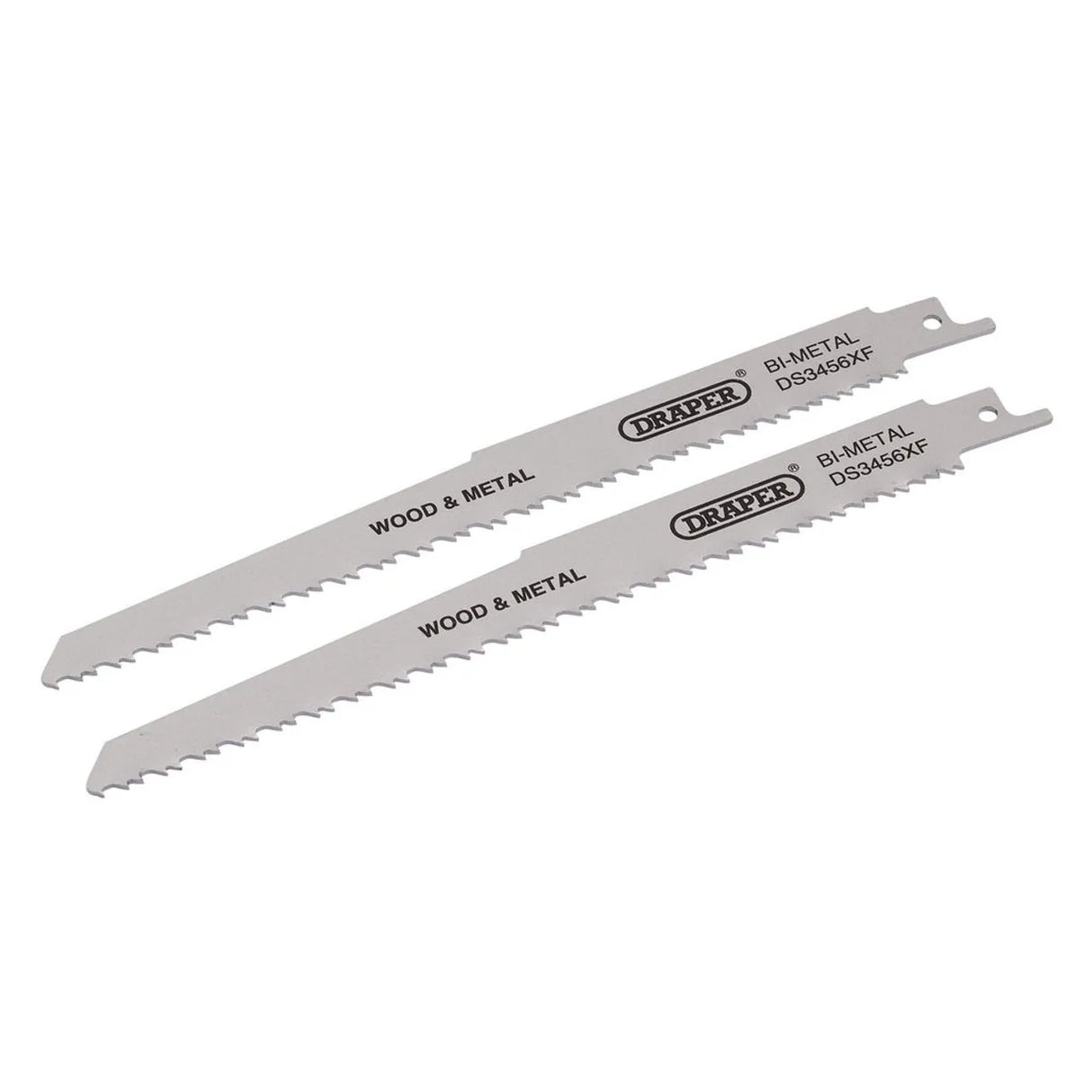 Draper Bi-metal Reciprocating Saw Blades 200mm (Pack of 2)