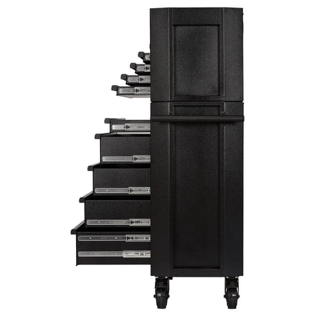 BUNKER 36" Combined Roller Cabinet and Tool Chest with 9 Drawers and Gas Strut Lid (24248)
