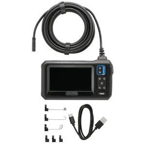 Draper Endoscope Inspection Camera (31758) | IP67, 5m Semi-Rigid Cable