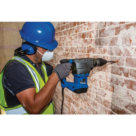 Draper Expert 230V SDS+ Rotary Hammer Drill, 1500W, 5.2kg, 4 Functions, Anti-Vibration Handle 56405