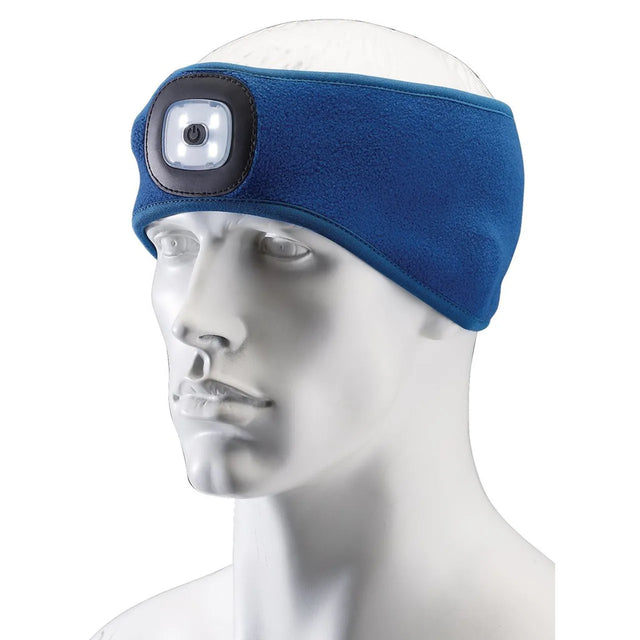 Draper Headband with USB Rechargeable LED Torch