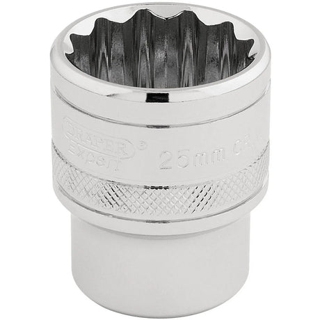Draper 1/2″ 12 Point Socket 25mm